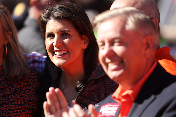 SPOTTED: Nikki Haley and Lindsey Graham
