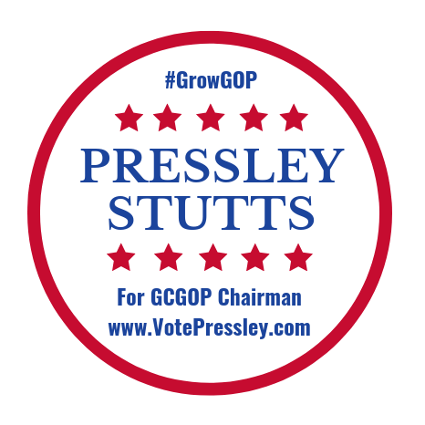 RELEASE – Pressley Stutts seek bid for Greenville County GOP Chairmanship