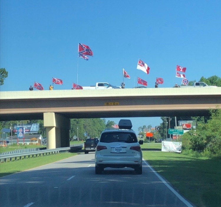 Confederate Flag Backers Rally In Aynor, S.C.